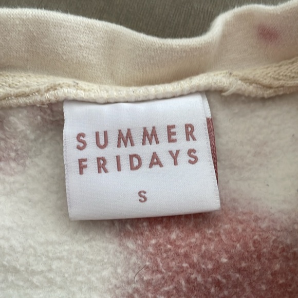 Summer Fridays tie dyed crewneck - Picture 2 of 4